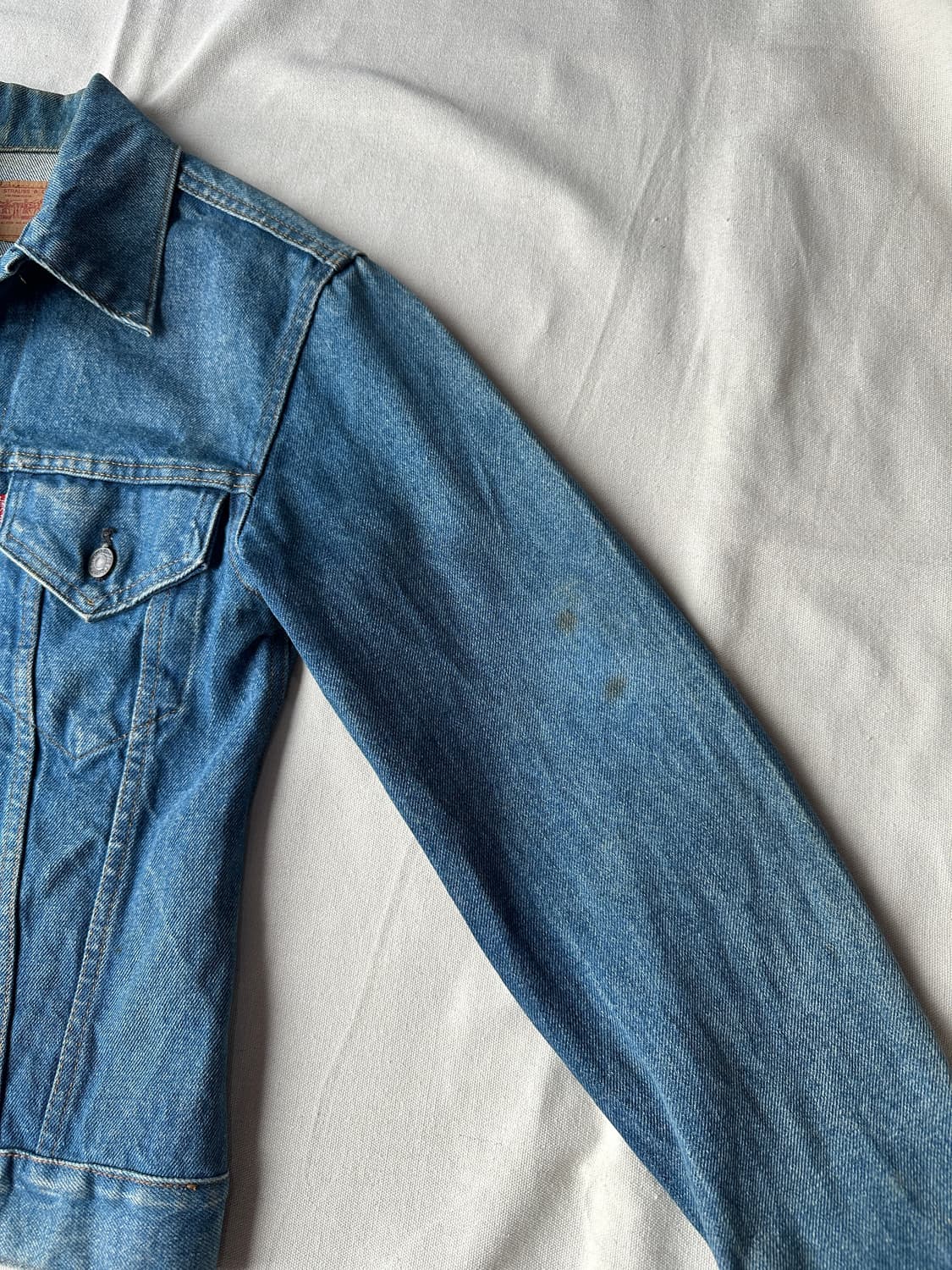 리바이스 80s 70505 3세대 트러커 데님자켓 36 USA 상품이미지6