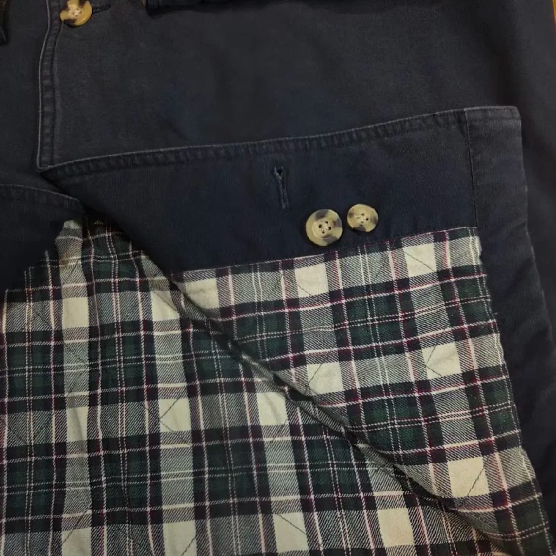 JPN 90s 유니클로 코듀로이 카라 코튼 워크 자켓 (실XL) 상품이미지4