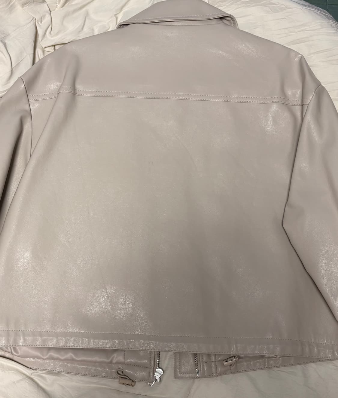 에잇세컨즈 가죽자켓 s사이즈 상품이미지4