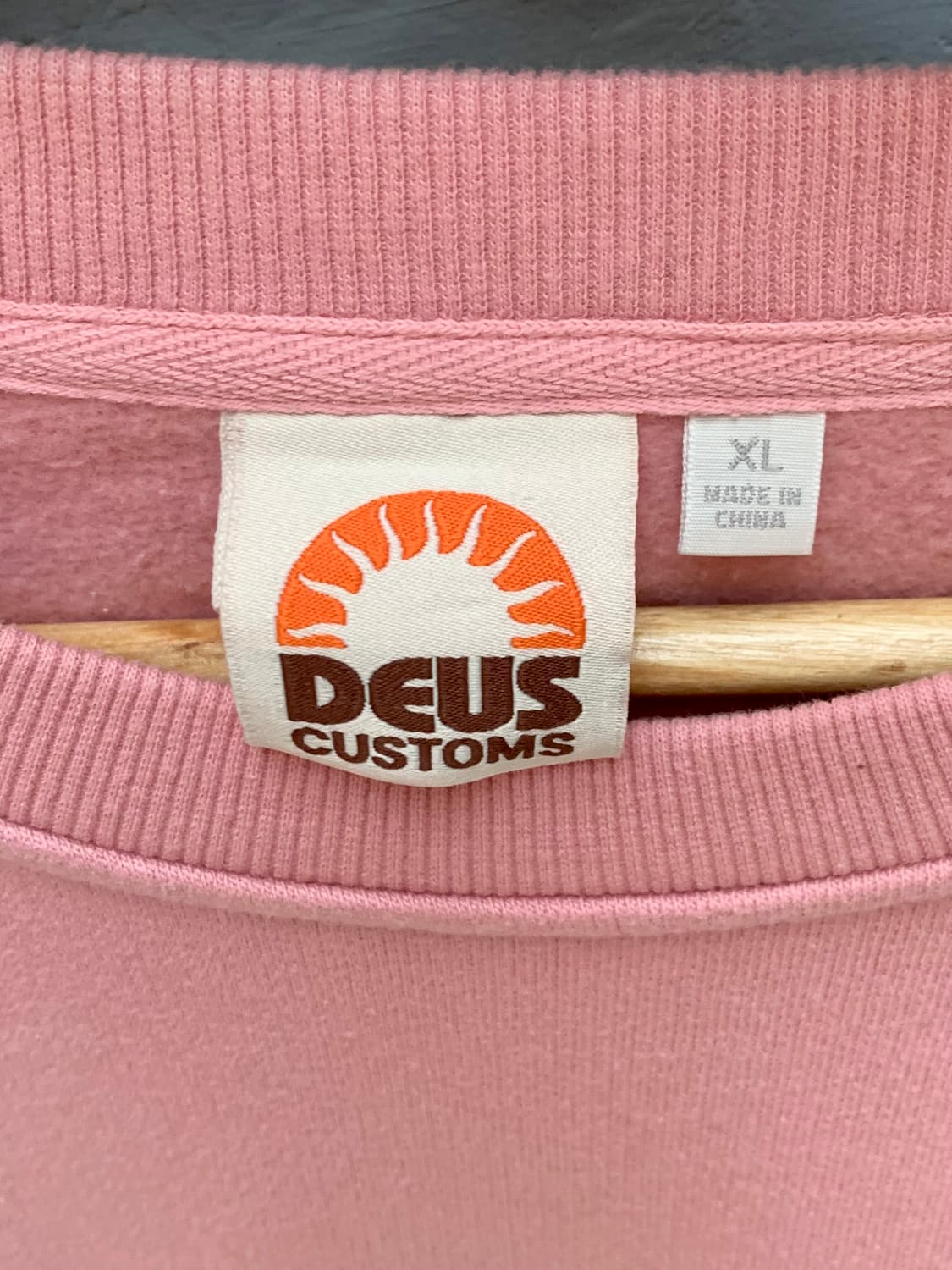 데우스 맨투맨 (pink) 상품이미지4