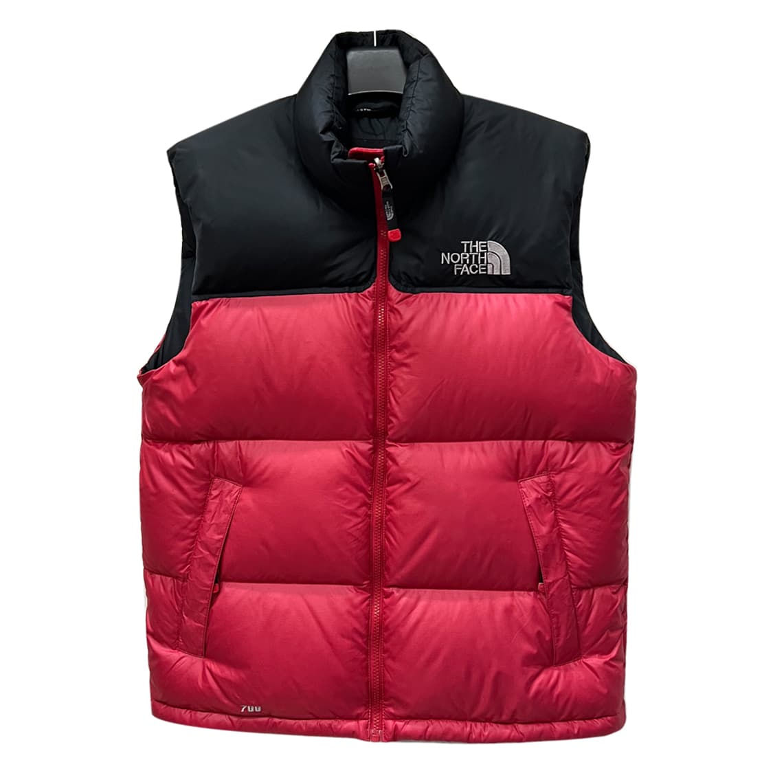 노스페이스 700 눕시 구스 다운 레드 패딩 베스트 조끼 95 상품이미지1