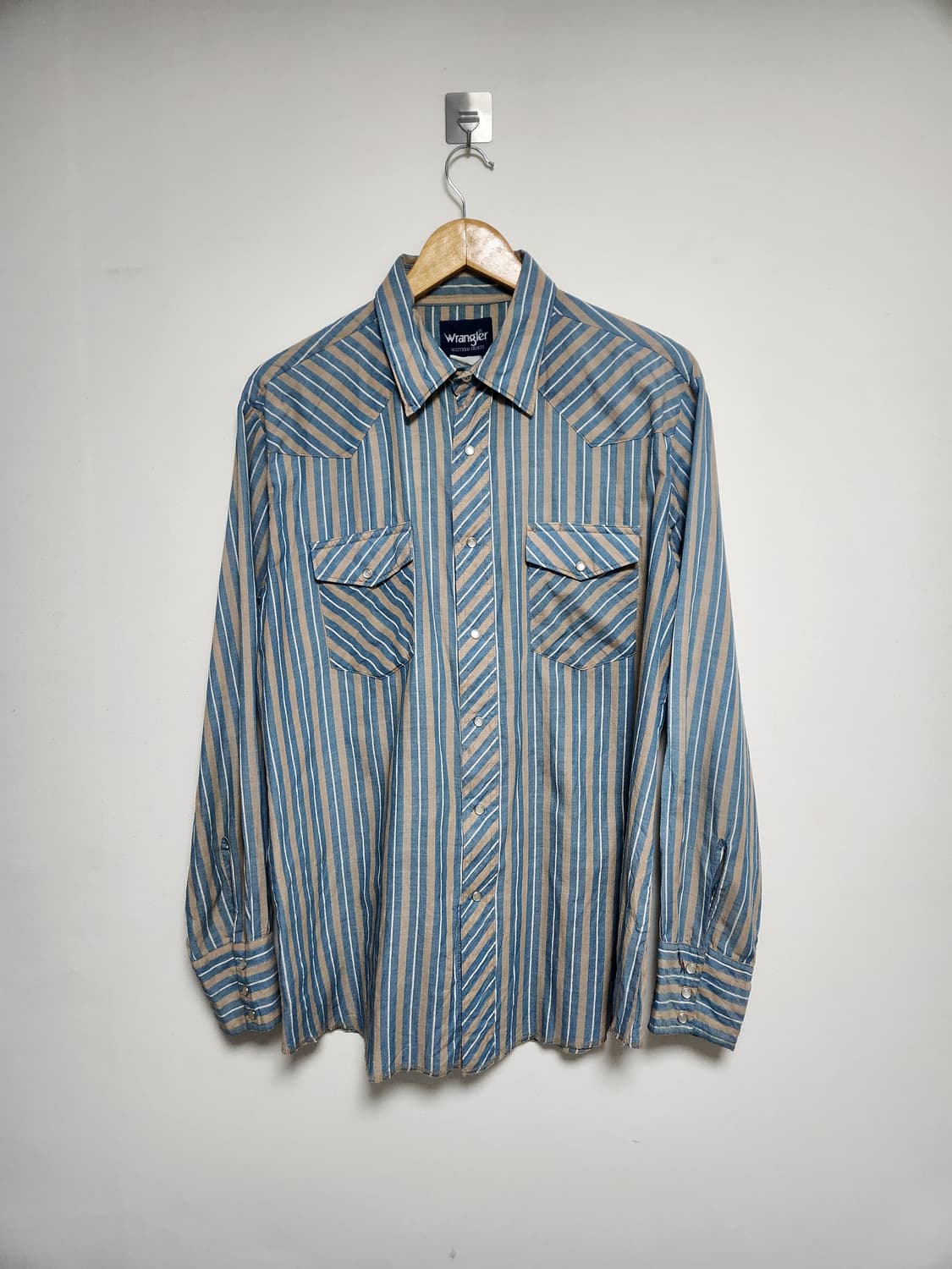 랭글러Wrangler 웨스턴 셔츠 XL - S136 상품이미지1