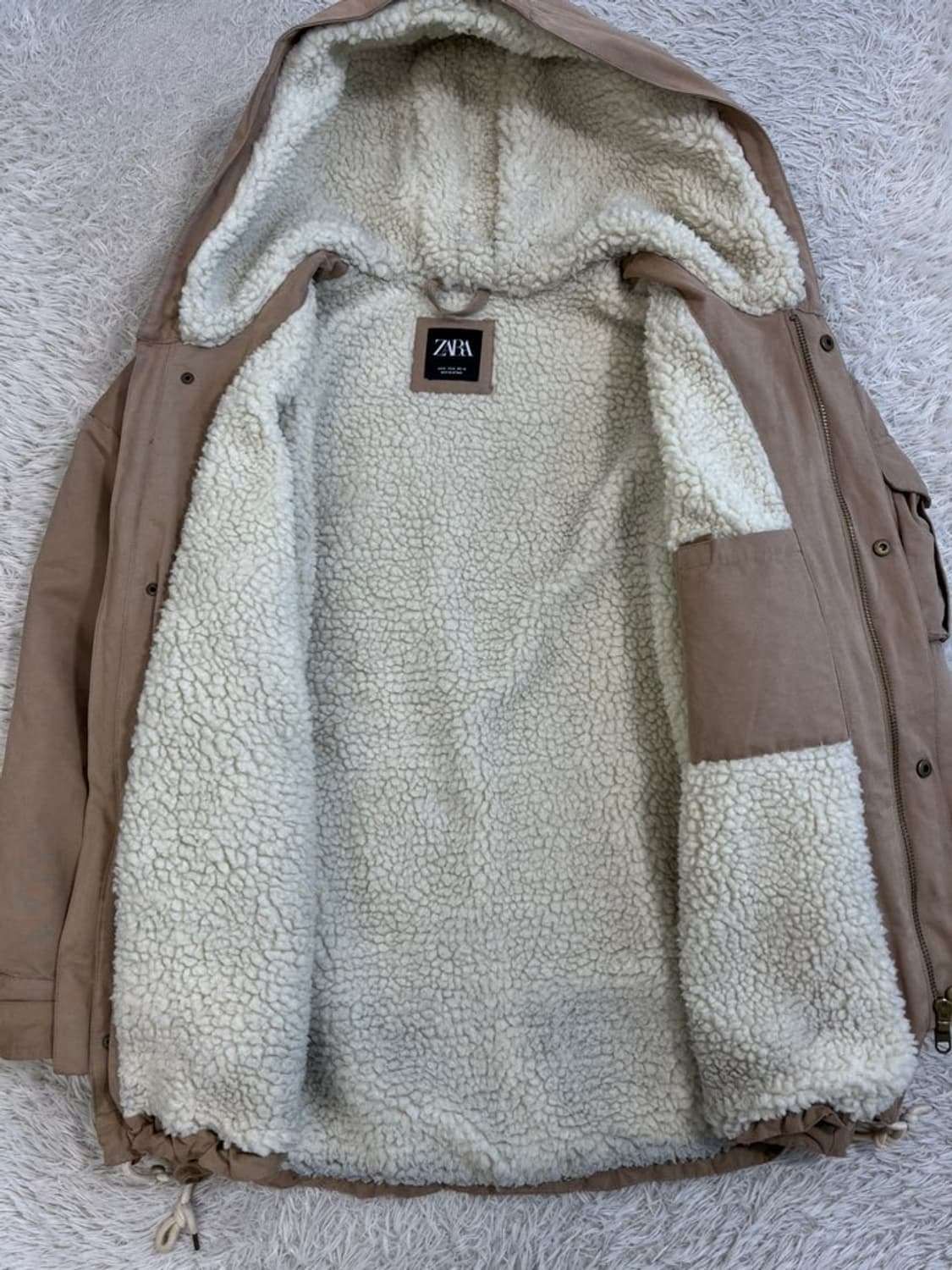 자라 쉐르파 야상 자켓/#2973 상품이미지5