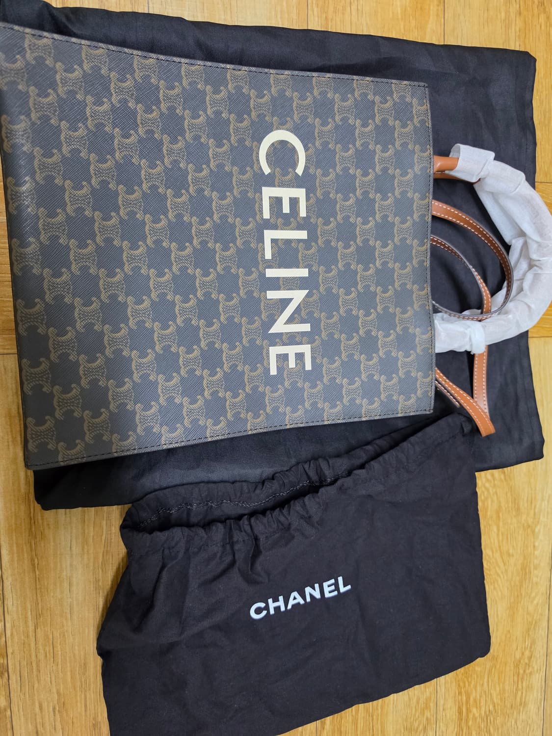 정품셀린느트리옹프카바스백 L 상품이미지1