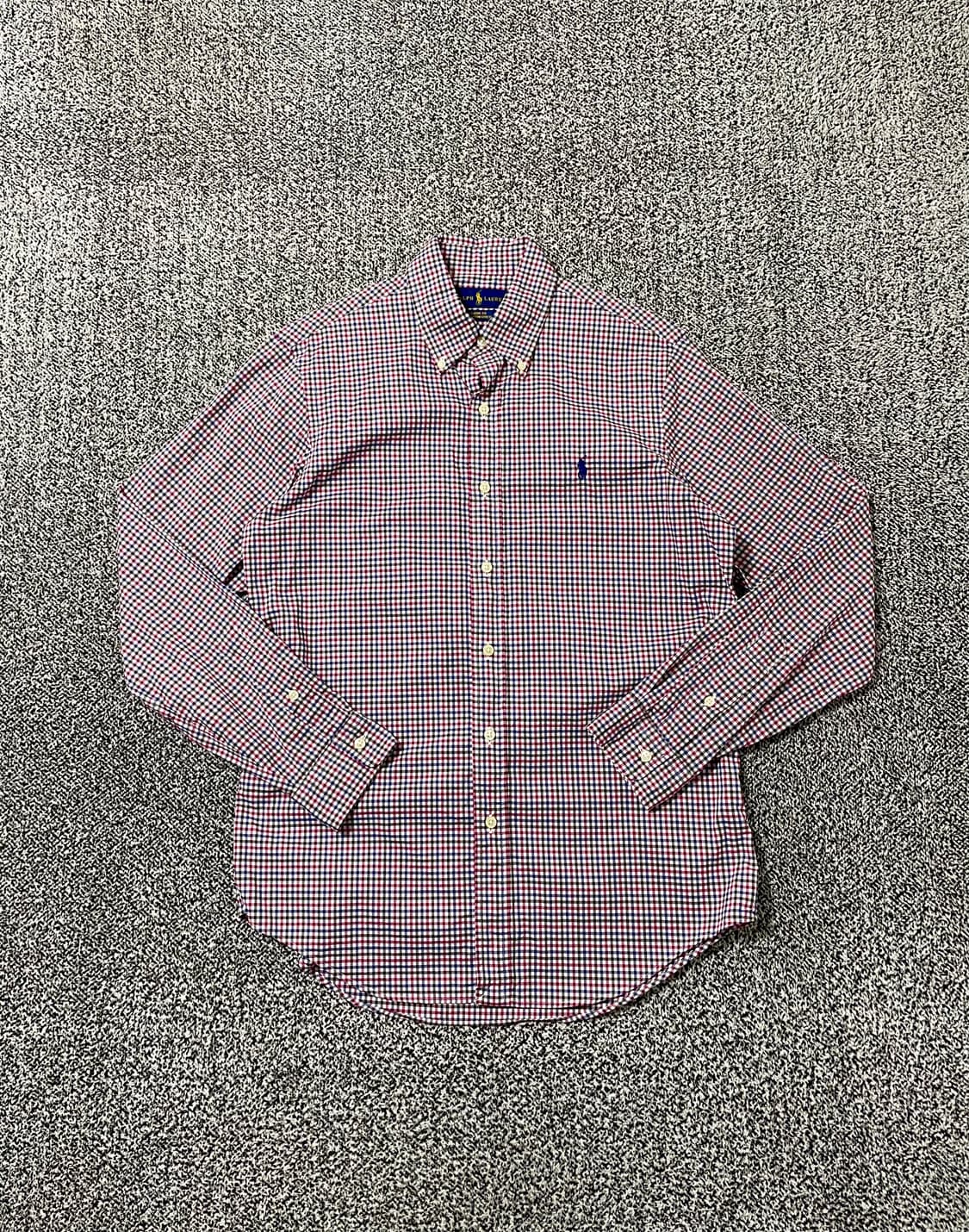 빈티지9. 폴로랄프로렌 클래식핏 체크셔츠 코튼 셔츠 상품이미지1