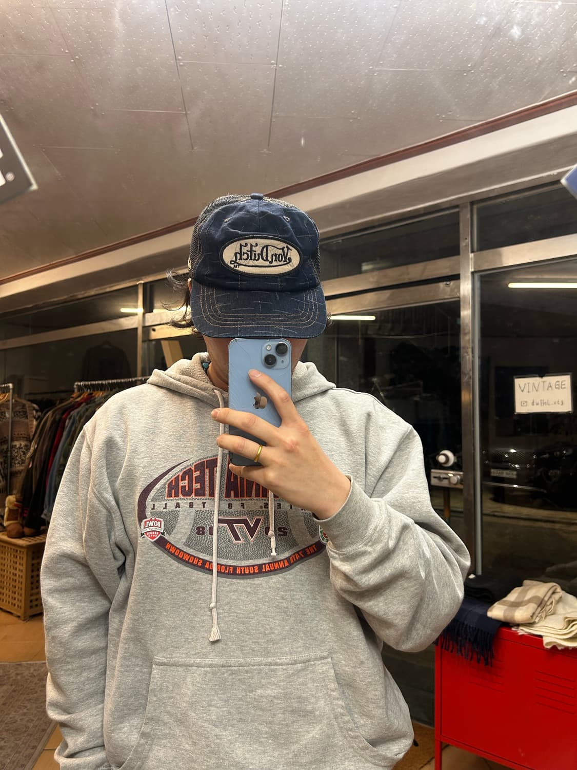 본더치 데님매쉬캡 상품이미지5