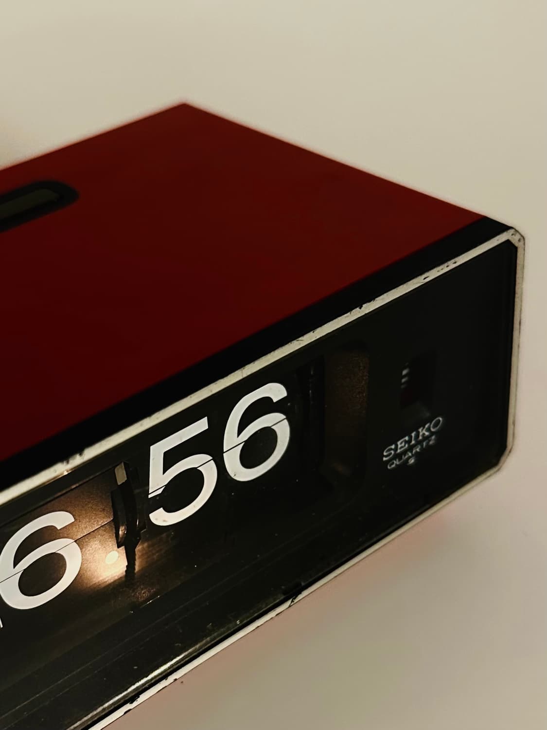70s 세이코 빈티지 무선 탁상 플립 시계 상품이미지4