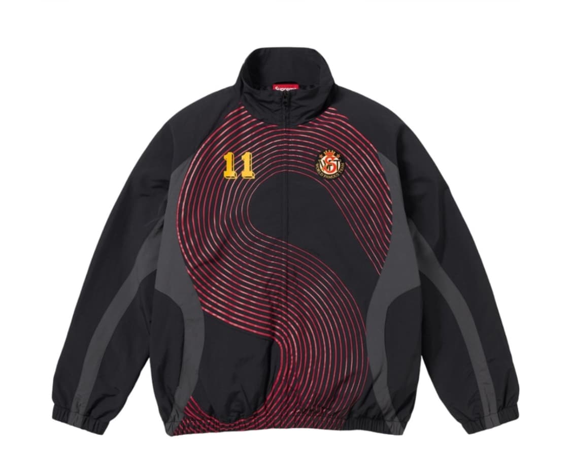 [S] 슈프림 S 로고 트랙 자켓 블랙 - 24FW 상품이미지2