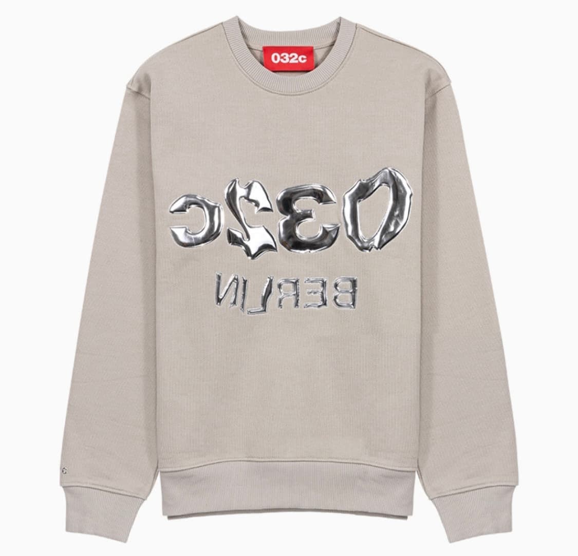 032c 글리치 맨투맨 M 상품이미지1