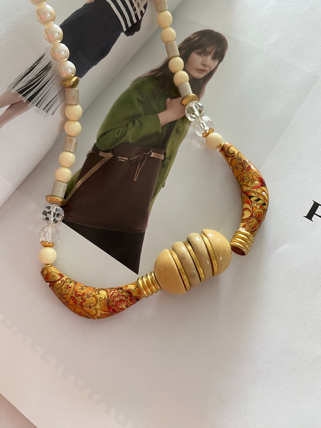 오리엔탈 에스닉 보헤미안 빈티지 비즈 목걸이 상품이미지7