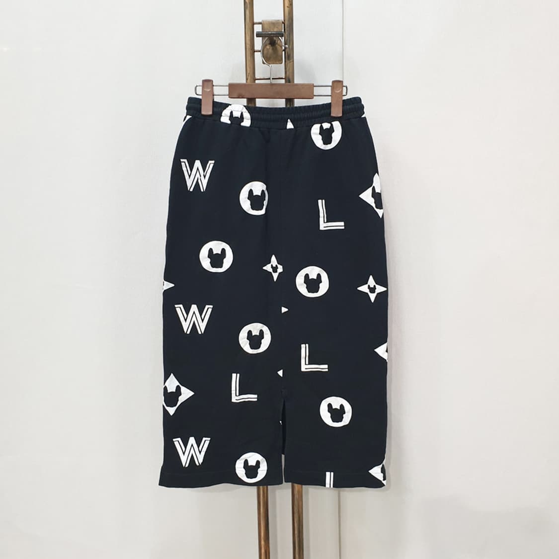 라이프워크 모노그램 LW 롱스커트 F 상품이미지4