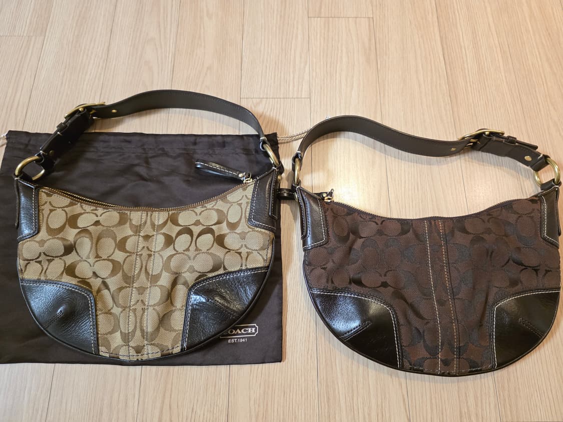  코치 coach 빈티지 가방 미니백 숄더 모노그램 캔버스 coach 상품이미지1