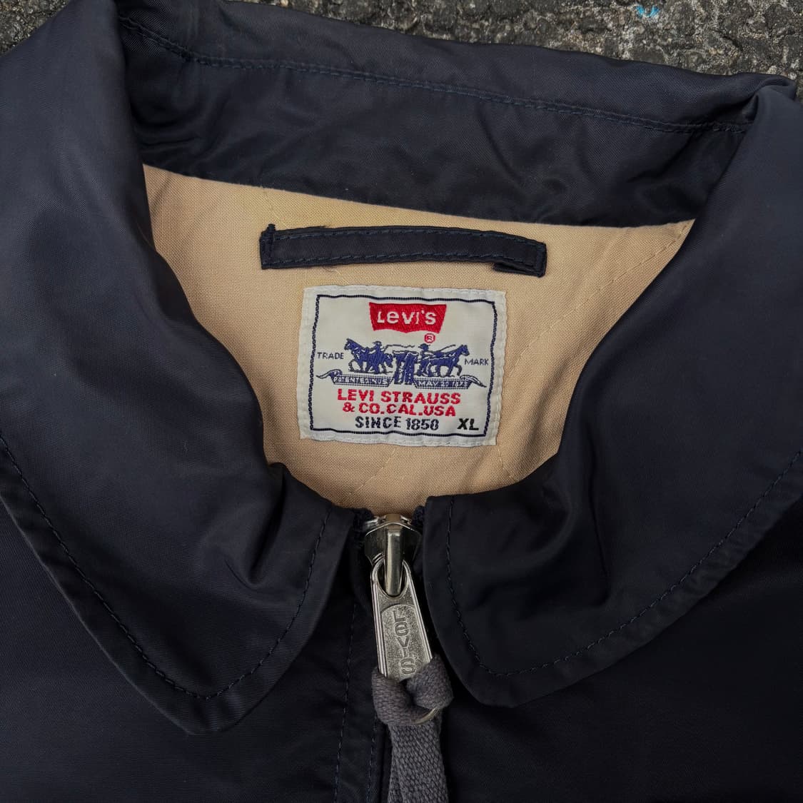 리바이스 USA 네이비 항공점퍼 XL 상품이미지6