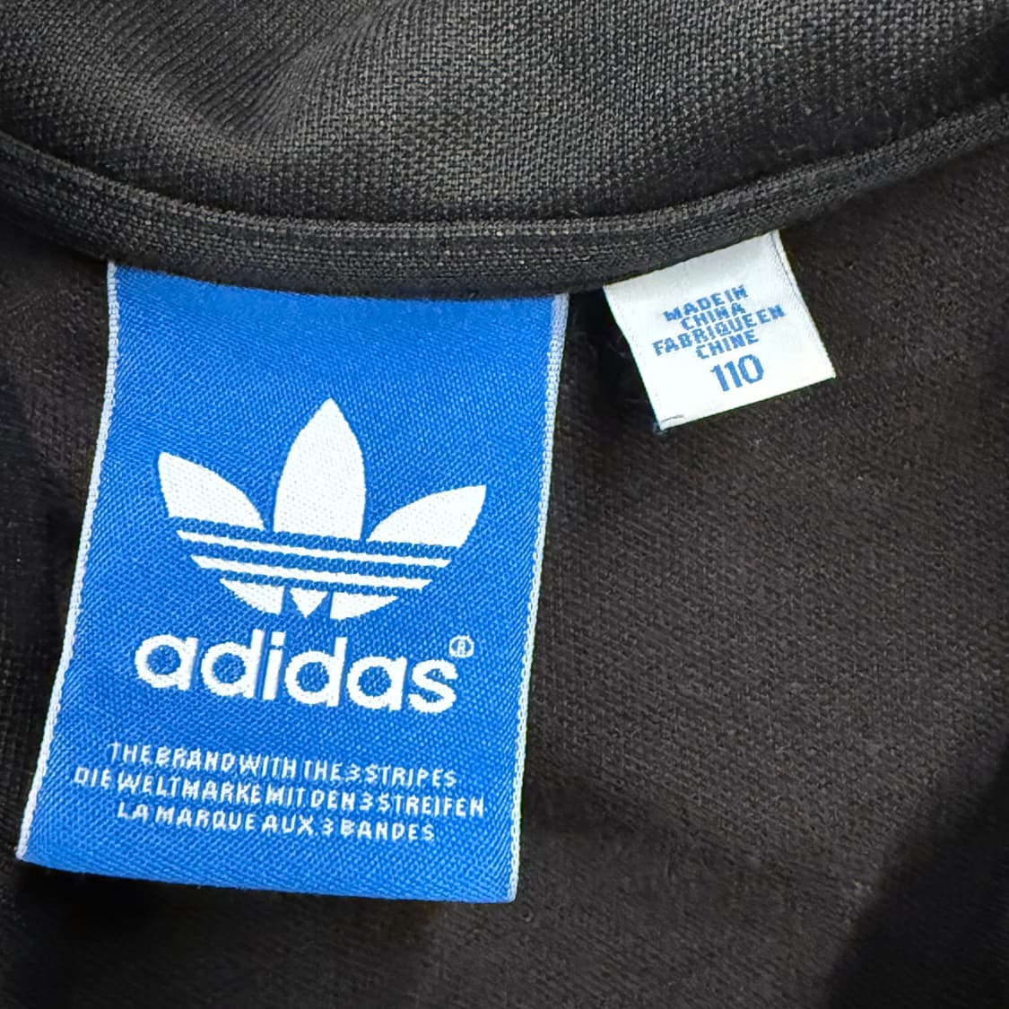 아디다스 검흰 져지 트랙탑 110 상품이미지5