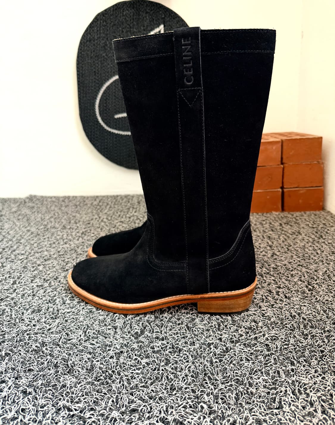 셀린느(CELINE) 스웨이드 카우보이 부츠 상품이미지3