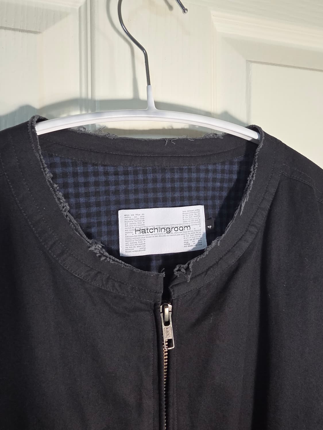 [4] 해칭룸 플라이트 자켓 - 블랙 상품이미지4