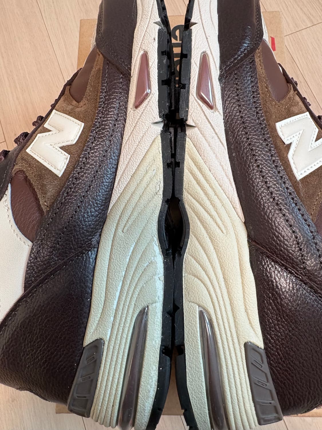 뉴발란스 991 M991GBI 브라운 260mm 새상품급 상품이미지7