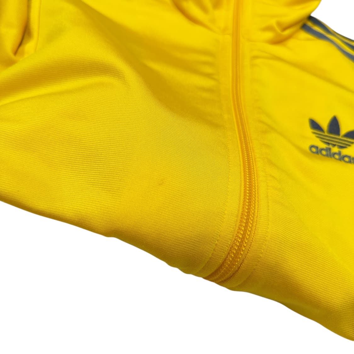 아디다스 빈티지 파이어버드 빅로고 옐로우 트랙탑 져지 자켓 XS 상품이미지6