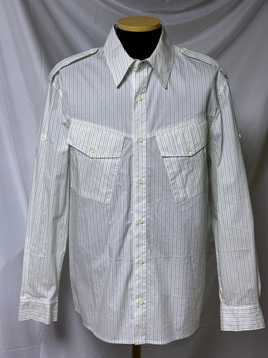  웨이비니스 디테일 셔츠 상품이미지1