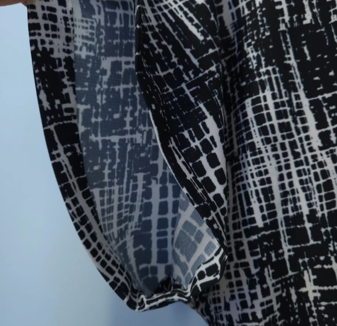 모조에스핀 패턴 원피스 ~55 상품이미지5