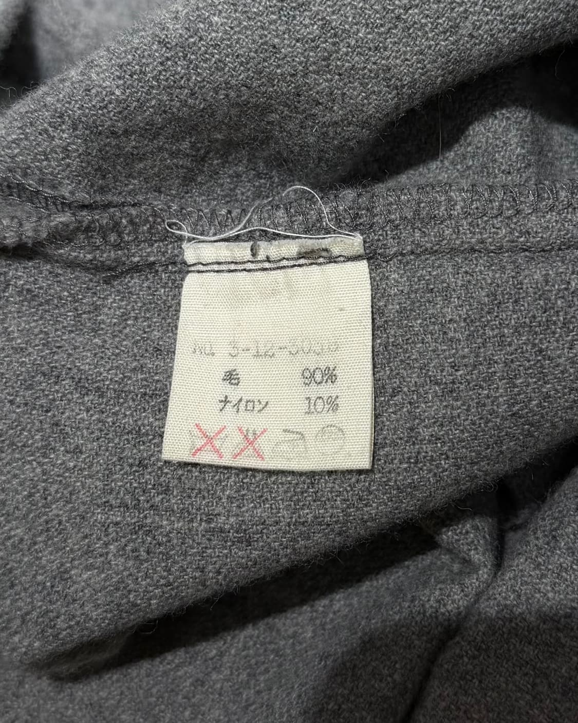 45rpm 그레이 울 블렌드 카라 롱슬리브 탑 상품이미지9