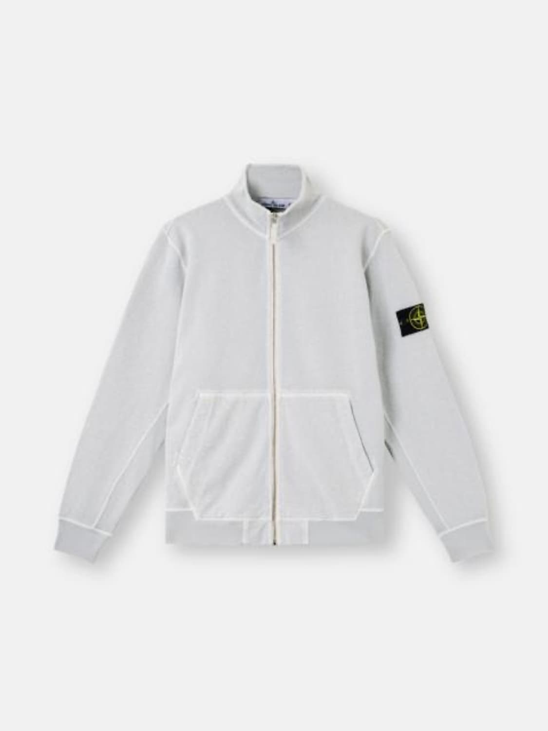 스톤아일랜드(Stone Island) 워싱 스웨트 집업 상품이미지1