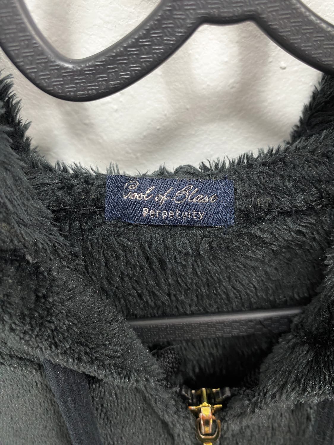 [C.O.B] 오네갸루 폭닥 골드 레터링 후드집업 상품이미지7