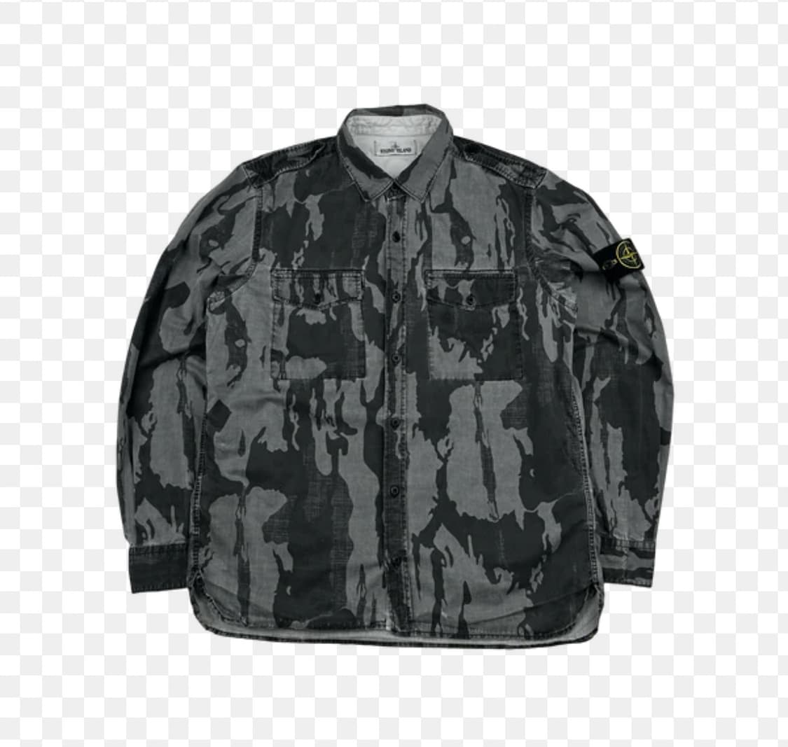 스톤아일랜드 카모 오버셔츠 자켓 L(100) 국내판 상품이미지4