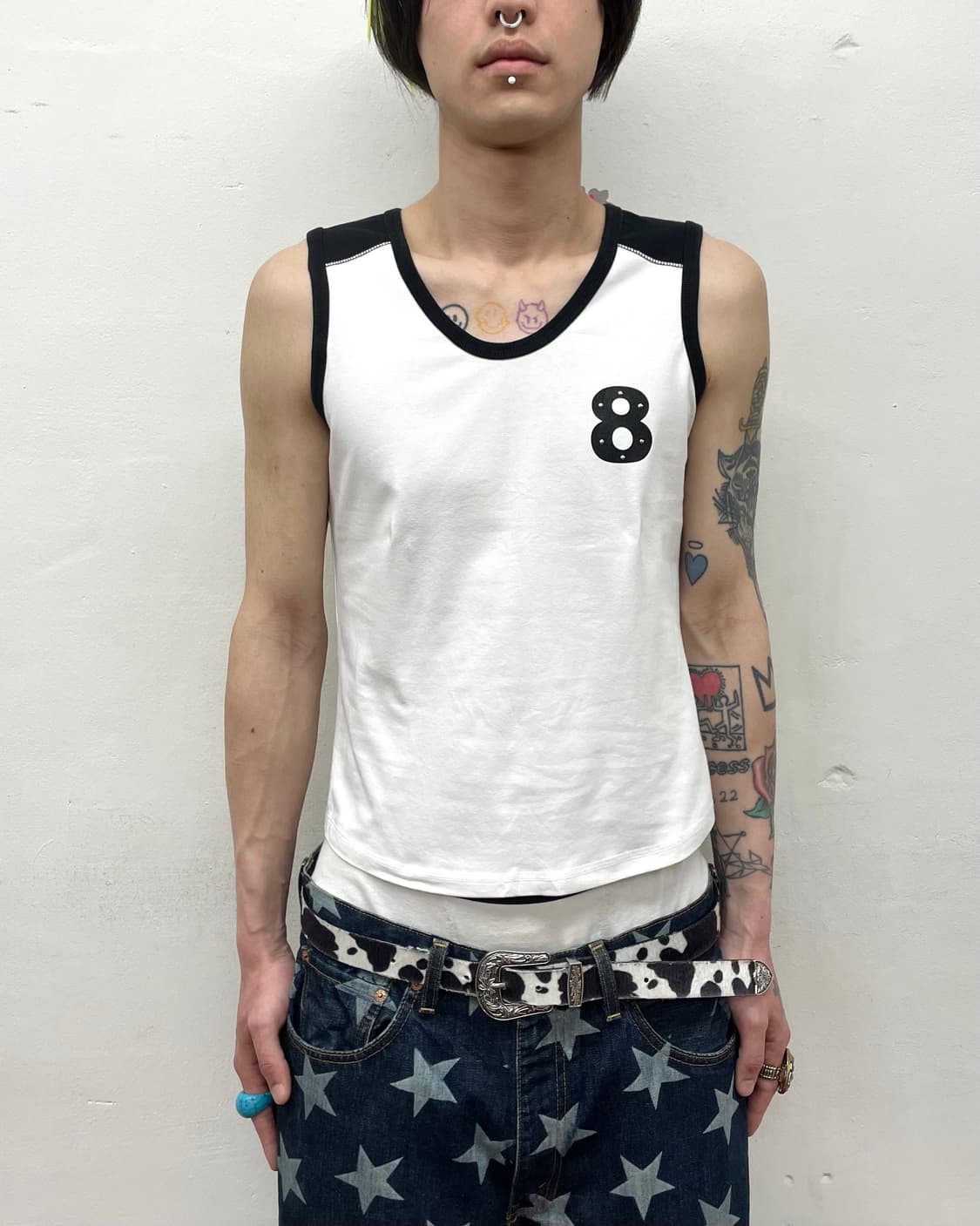 8 Stud Basic Sleeveless 상품이미지1