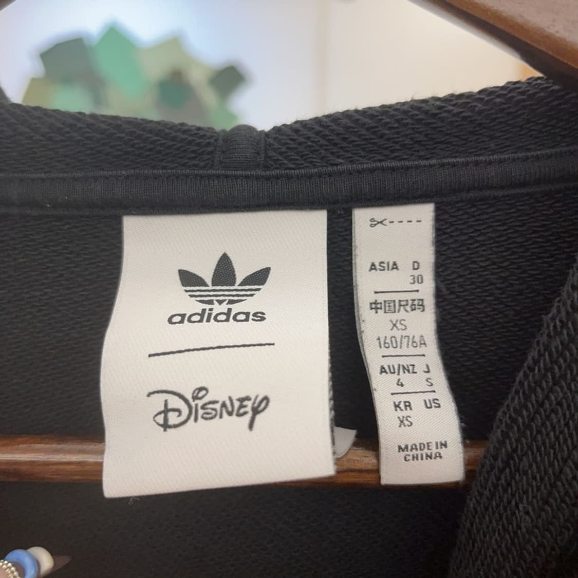 아디다스 올드스쿨 키치 미키마우스 후드티 XS C07970 상품이미지5