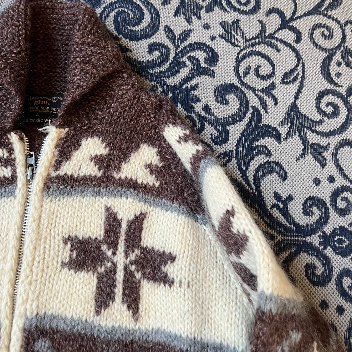 L 빈티지 코위찬 자켓/W2177 상품이미지2