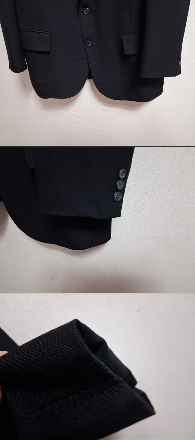 Brooks Brothers 브룩스브라더스 100%순모 검정 정장쟈켓L 상품이미지5