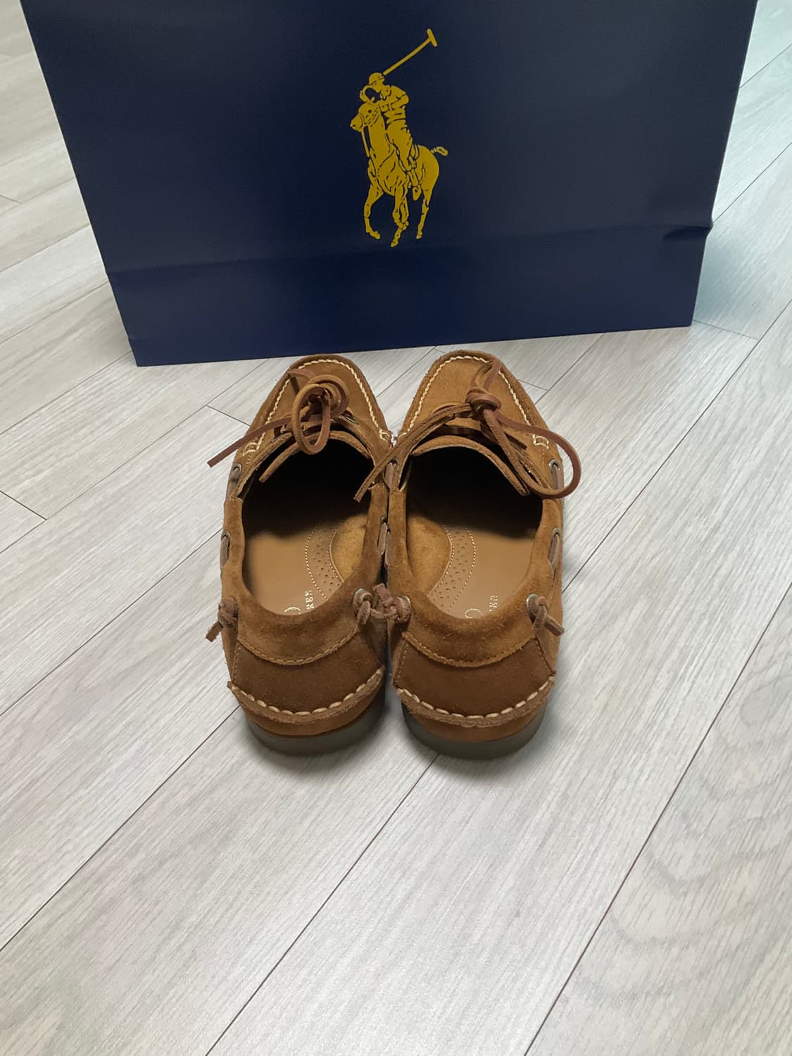 폴로랄프로렌 스웨이드 보트슈즈 상품이미지2