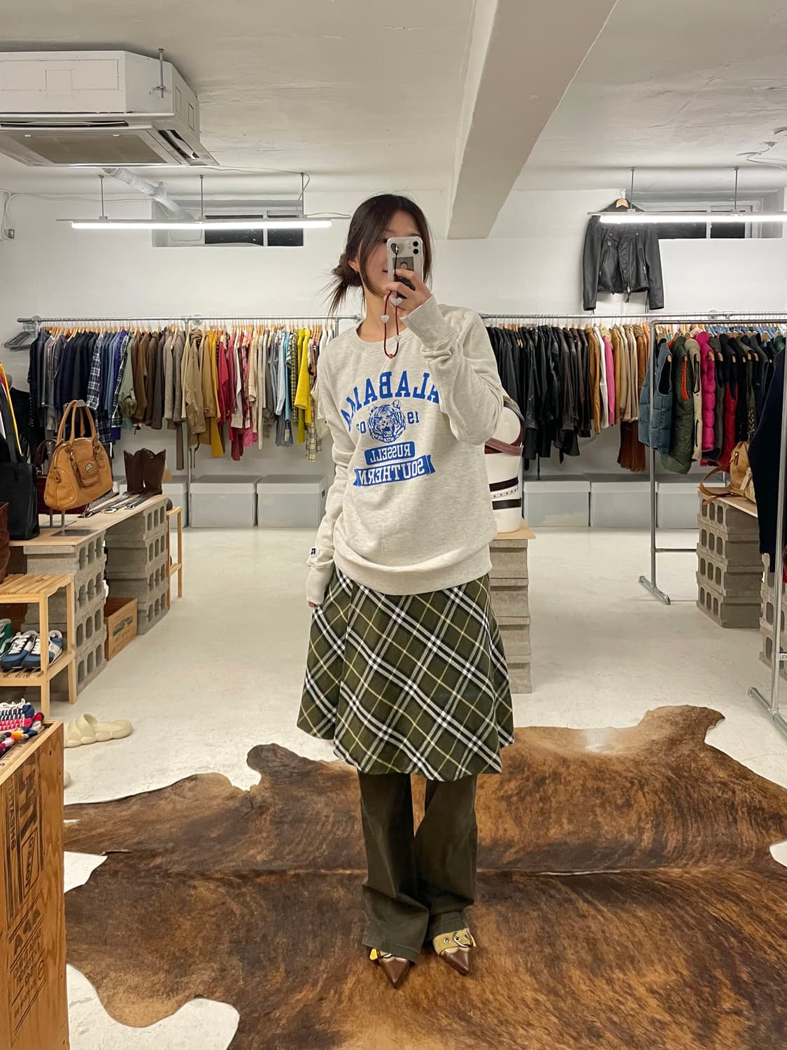 90~00's RUSSELL ATHLETIC alabama 스웻셔츠 상품이미지8