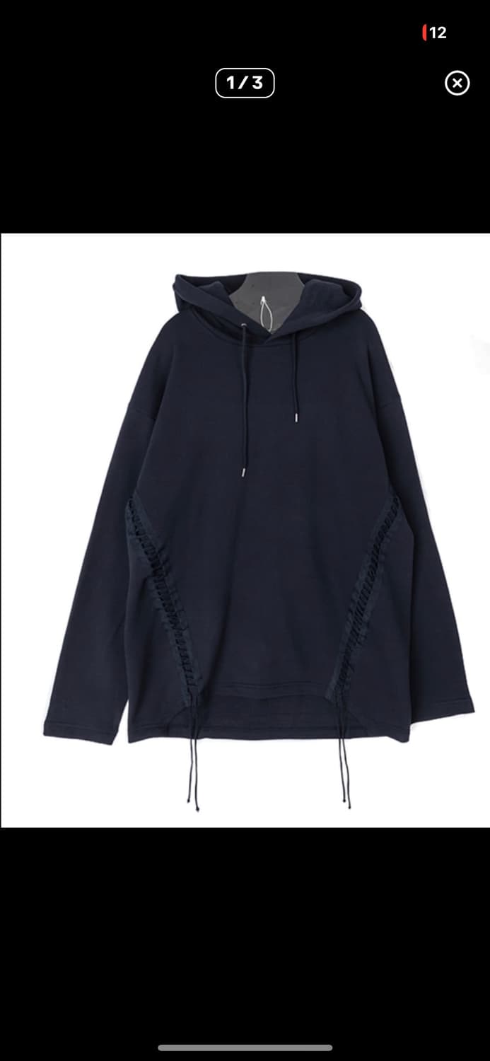 helmutlang 헬무트랭 레이스 후드 상품이미지1