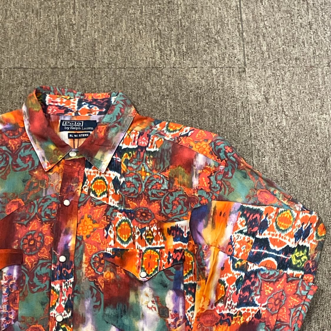 (L) 90s POLO 폴로 랄프로렌 웨스턴 셔츠 상품이미지2