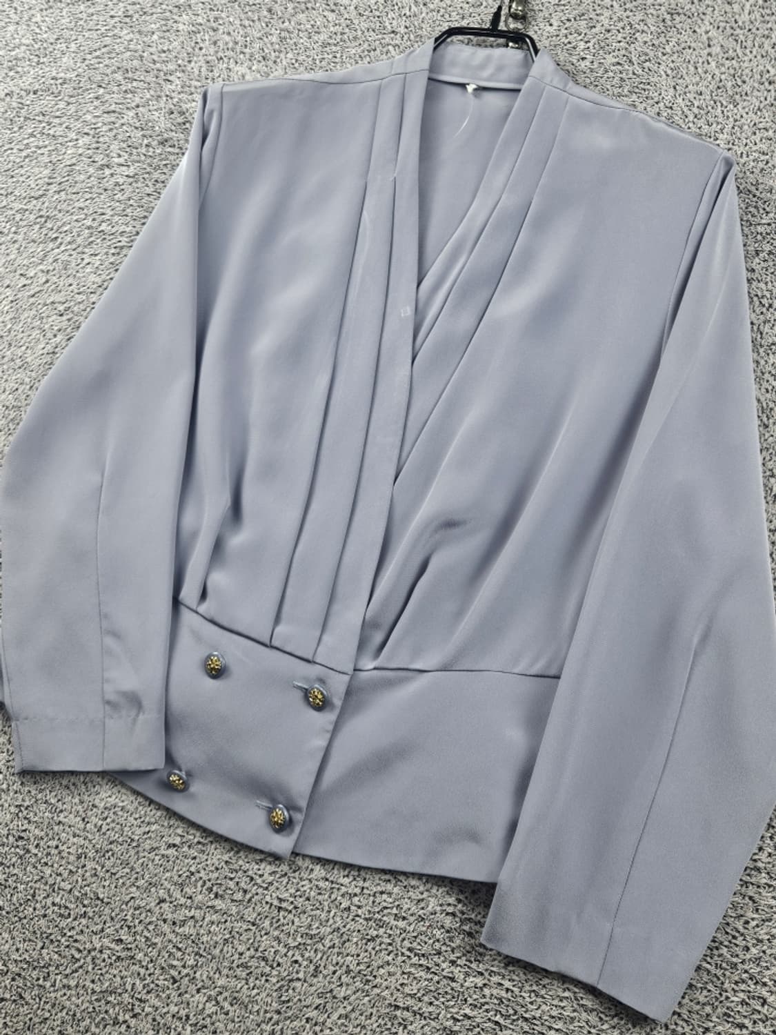 빈티지 랩 셔링 로브 블라우스 셔츠 ( 11 ) / 11246 상품이미지5