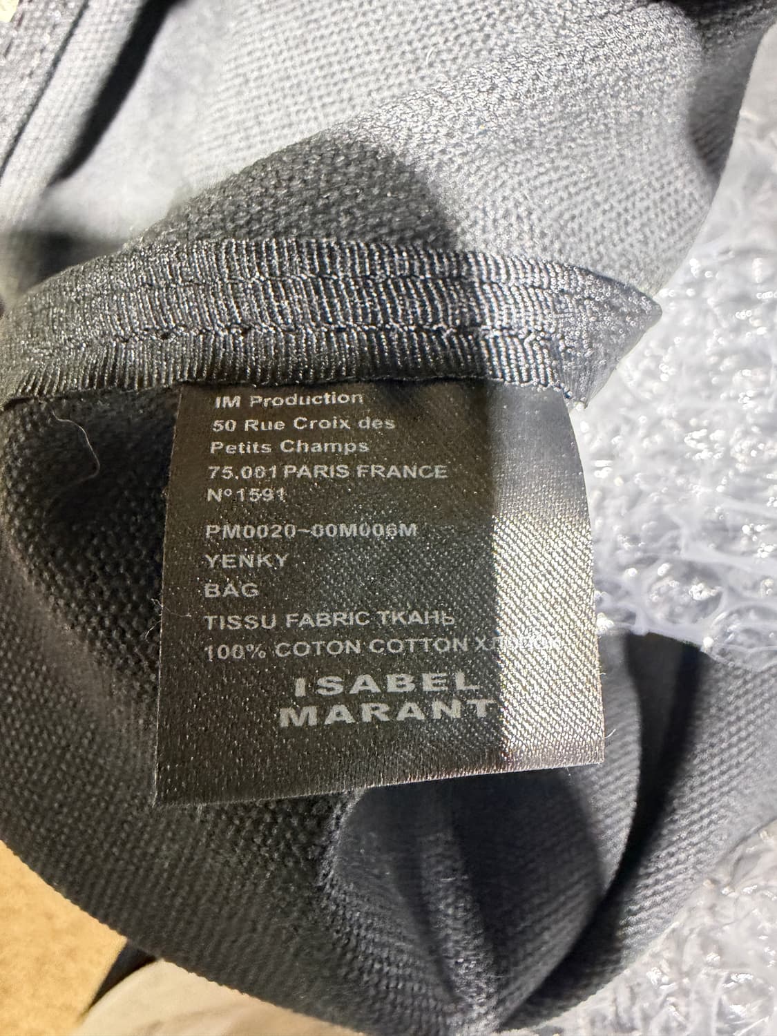 이자벨마랑 옌키 캔버스 토트백 상품이미지6