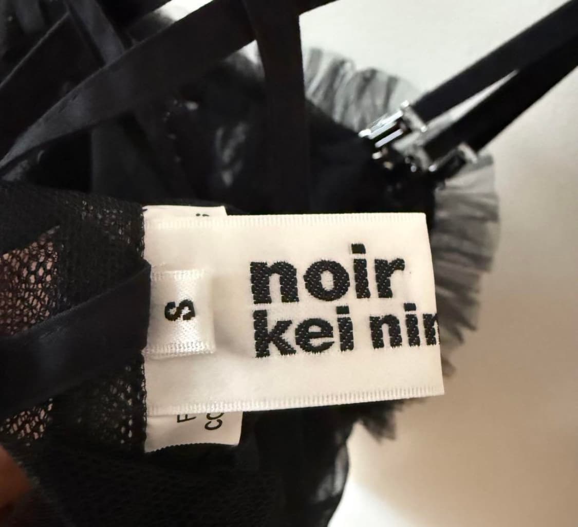 noirkeininomiya 튤 상의 탑 S 상품이미지3