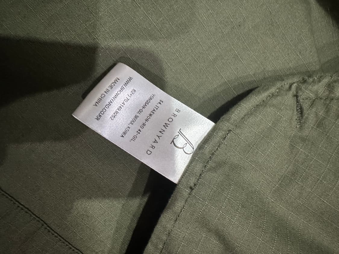 (새상품)브라운야드 에센셜 숏자켓 5사이즈 상품이미지6