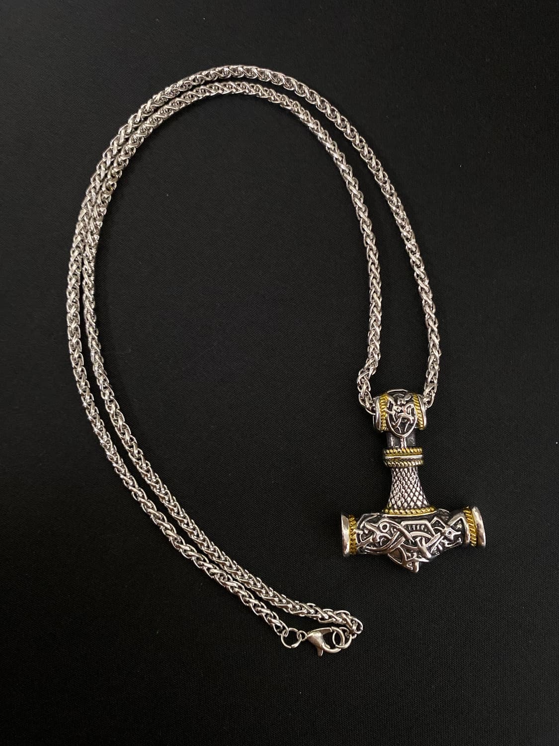 바이킹 토르 해머 목걸이 상품이미지3