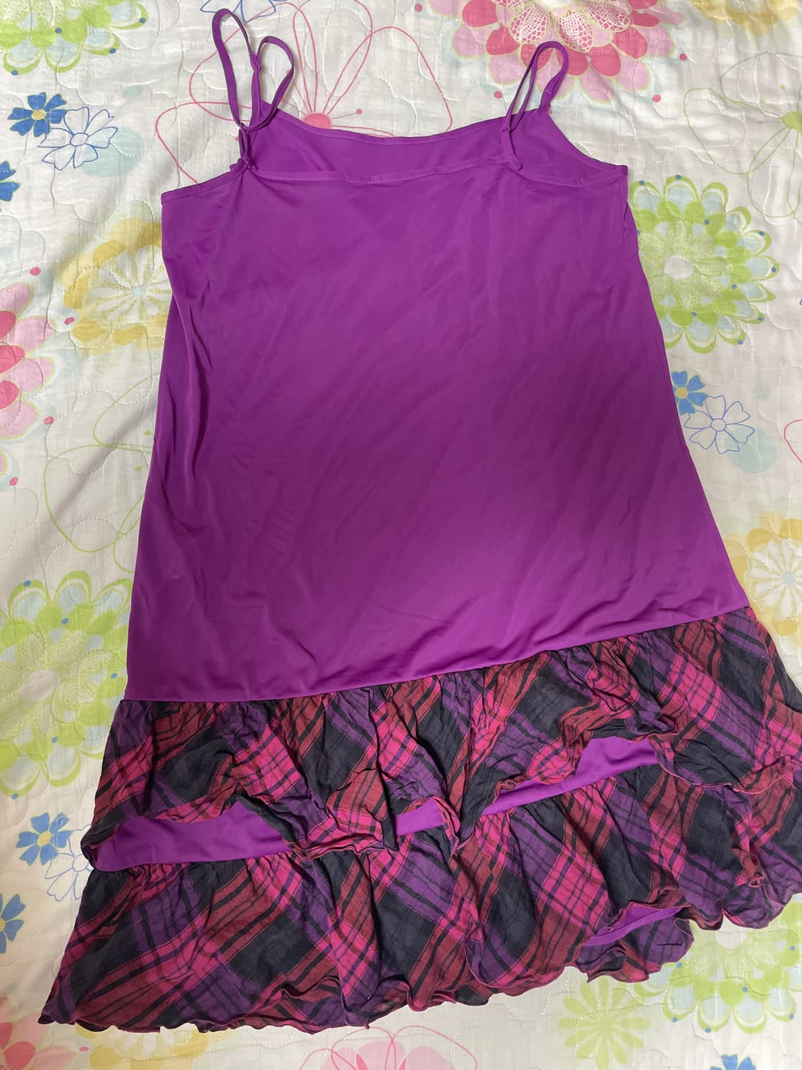 레이어드용 끈나시 원피스 상품이미지1