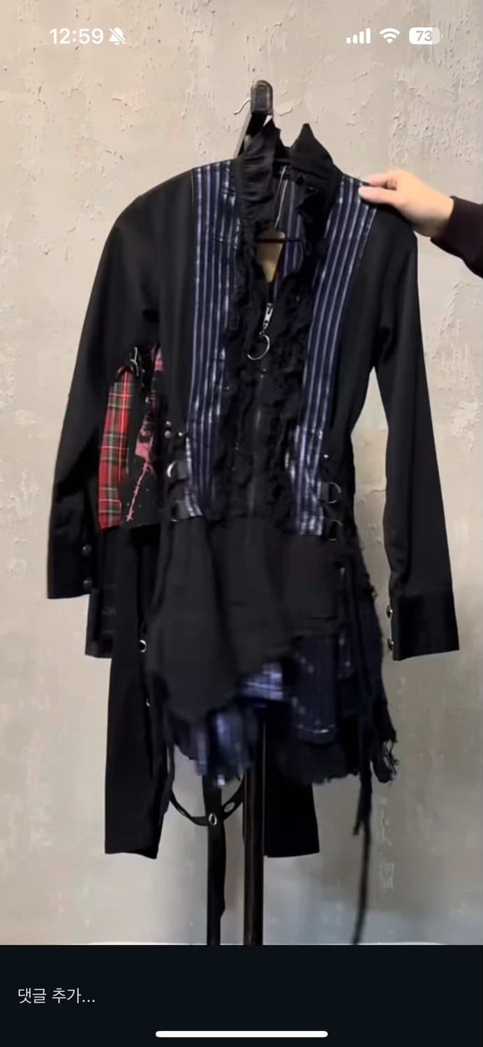 섹스팟리벤지 고스 펑크 원피스 M 상품이미지1