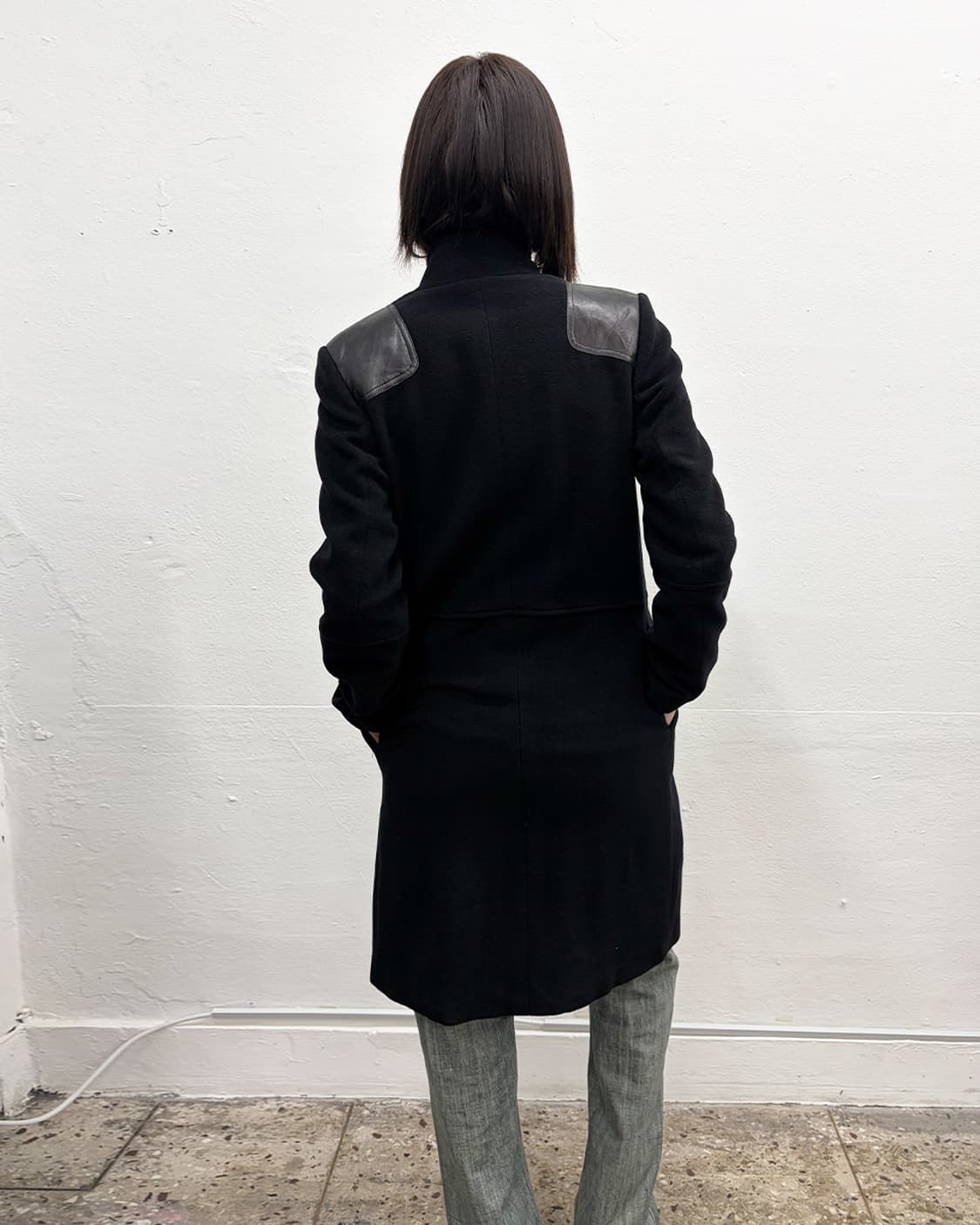 조셉 레더 패널 토글 코트 상품이미지2