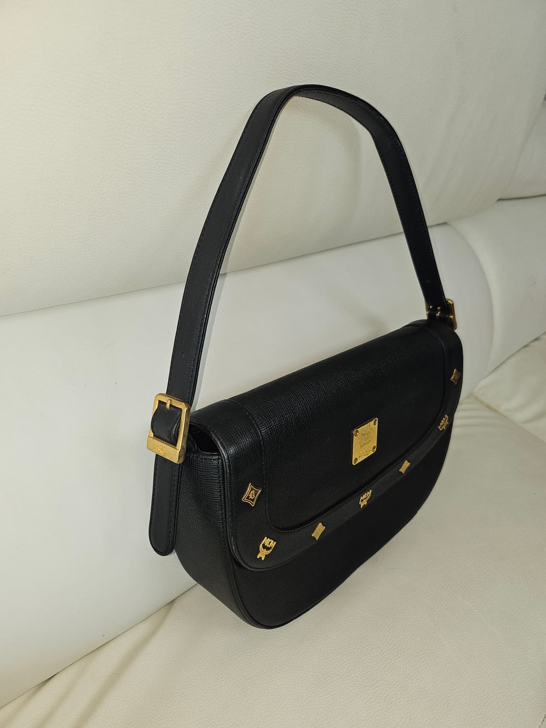 정품)) MCM 블랙 숄더백 상품이미지2