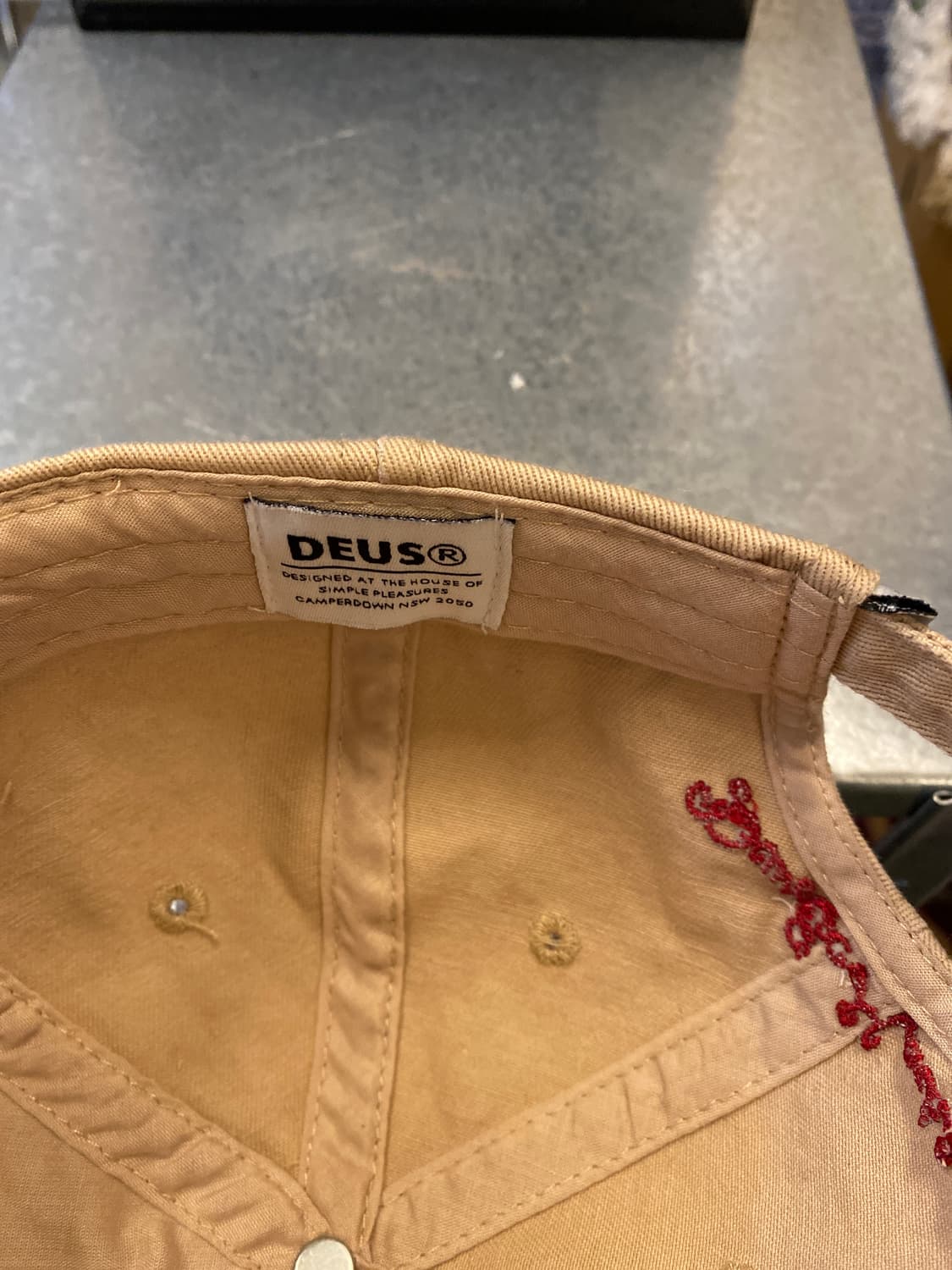 데우스 볼캡 상품이미지4