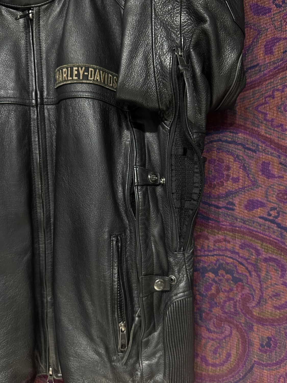 할리데이비슨 바이크 가죽자켓  상품이미지4