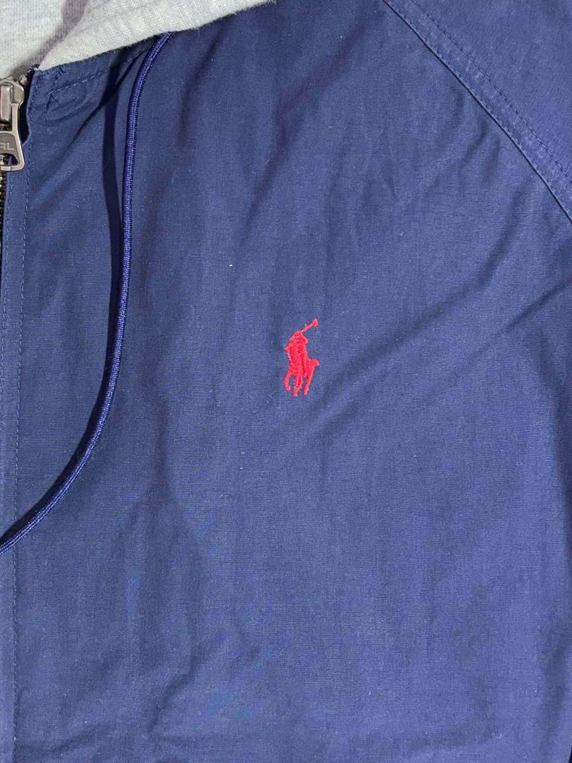 폴로스포츠 90‘s 네이비 후디 스윙톱 자켓  상품이미지6