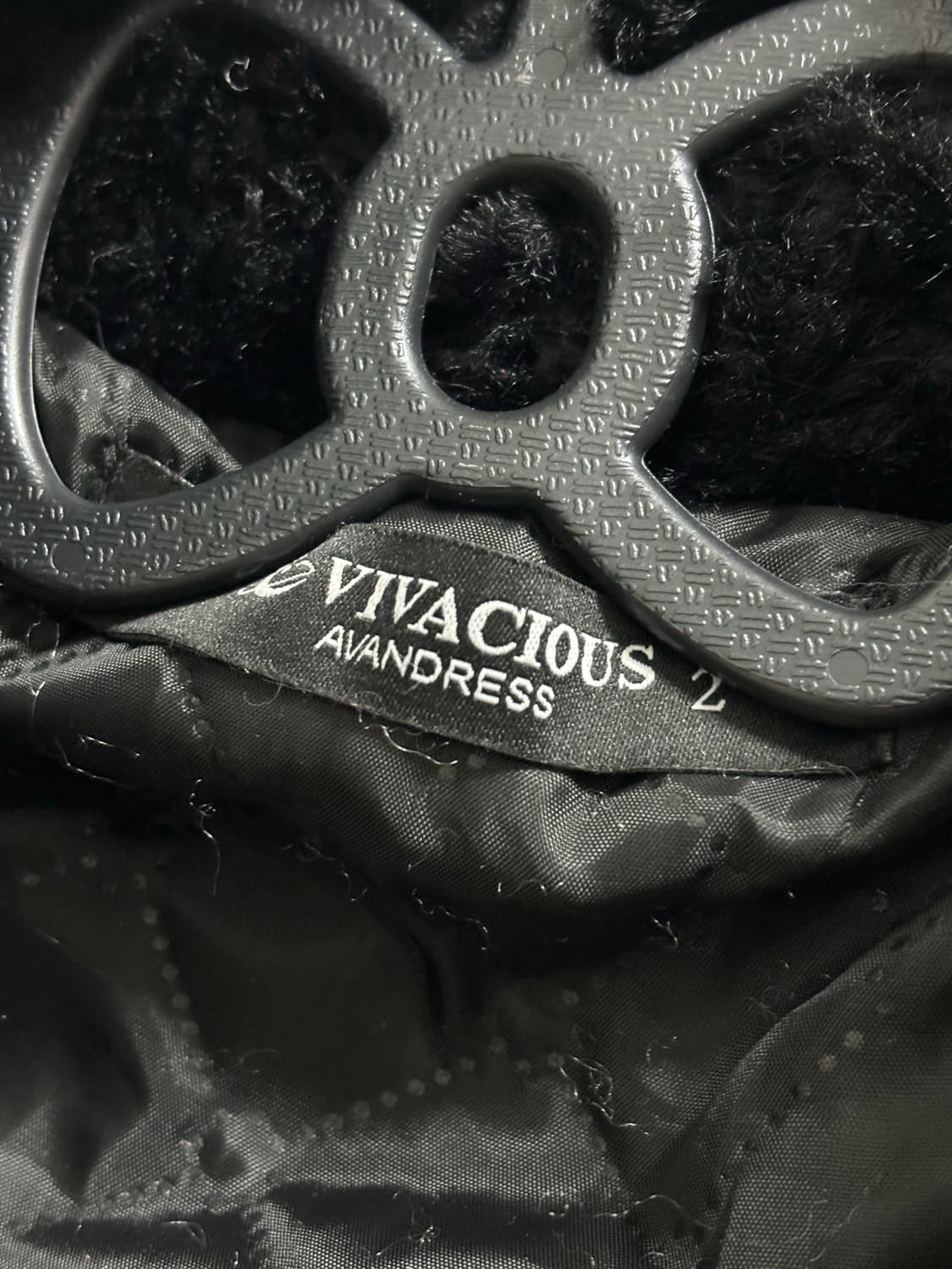 어반드레스 퍼 자켓 블랙 M 상품이미지3