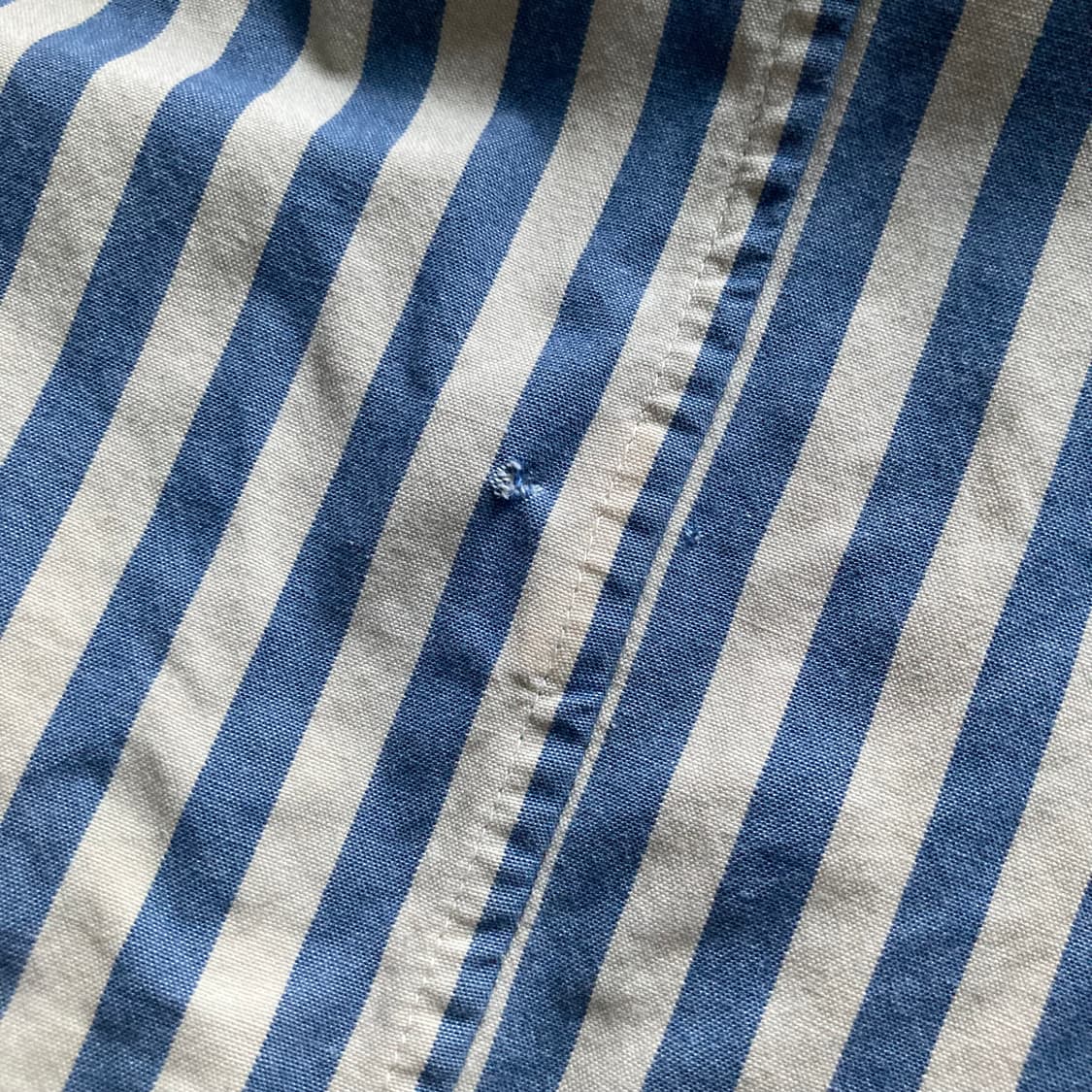 Isseymiyake 이세미야케 디자인 스튜디오 하이넥 스트라이프 셔츠 상품이미지5